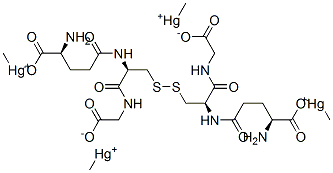 CAS#: 78505-11-0， [(2R)-2-[[(4S)-4-Amino-5-Hydroxy-5-Oxopentanoyl]Amino]-3-(Carboxymethylamino)-3-Oxopropyl]-Methylmercury