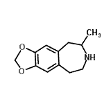 CAS#: 785714-80-9， 6-Methyl-6,7,8,9-tetrahydro-5H-[1,3]dioxolo[4,5-h][3]benzazepine