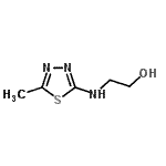 CAS#: 785722-25-0， 2-[(5-Methyl-1,3,4-thiadiazol-2-yl)amino]ethanol