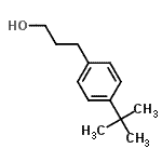 CAS#: 78574-08-0， 3-[4-(2-Methyl-2-propanyl)phenyl]-1-propanol