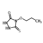 CAS#: 785754-64-5， 4-Propoxy-5-thioxo-1,2,4-triazolidin-3-one
