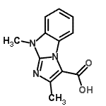 CAS#: 785764-10-5， 2,9-Dimethyl-9H-imidazo[1,2-a]benzimidazole-3-carboxylic acid