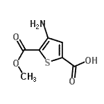 CAS#: 785803-73-8， 4-Amino-5-(methoxycarbonyl)-2-thiophenecarboxylic acid