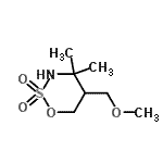 CAS#: 785804-10-6， 5-(Methoxymethyl)-4,4-dimethyl-1,2,3-oxathiazinane 2,2-dioxide