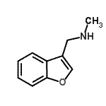 CAS#: 78629-16-0， 1-(1-Benzofuran-3-yl)-N-methylmethanamine