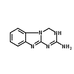 structure of CAS# 78650-01-8, 1,4-Dihydro[1,3,5]triazino[1,2-a]benzimidazol-2-amine;1,4-dihydrobenzo[4,5]imidazo[1,2-a][1,3,5]triazin-2-amine;3,4-DIHYDRO-1,3,5-TRIAZINO[1,2-A]BENZIMIDAZOL-2-AMINE