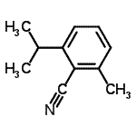 CAS#: 786677-15-4， 2-isopropyl-6-methyl-benzonitrile