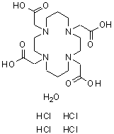 CAS#: 78668-42-5， 2,2',2'',2'''-(1,4,8,11-Tetraazacyclotetradecane-1,4,8,11-tetrayl)tetraacetic acid tetrahydrochloride hydrate