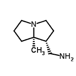 CAS#: 786693-66-1， 1-[(1R,7aR)-7a-Methylhexahydro-1H-pyrrolizin-1-yl]methanamine