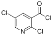 结构式 CAS# 78686-87-0, 2,5-二氯吡啶-3-甲酰氯