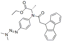 CAS#: 78696-42-1， Ethyl 2-[(4-Dimethylaminodiazenylphenyl)-[2-(9H-Fluoren-9-Yl)Acetyl]Amino]Propanoate