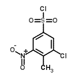CAS#: 78726-74-6， 3-Chloro-4-methyl-5-nitrobenzenesulfonyl chloride