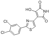 CAS#: 78743-16-5， 4-[2-(3,4-Dichlorophenyl)-1,3-Thiazol-4-Yl]-5-Hydroxy-1H-Pyrrole-2,3-Dione