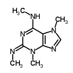 CAS#: 787485-83-0， (2E)-N,3,7-Trimethyl-2-(methylimino)-3,7-dihydro-2H-purin-6-amine