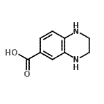 CAS#: 787490-63-5， 1,2,3,4-Tetrahydro-6-quinoxalinecarboxylic acid