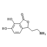 CAS 登录号：787500-53-2， 3-(2-氨基乙基)-6,7-二羟基-2-苯并呋喃-1(3H)-酮
