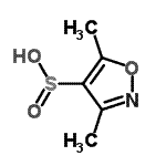 CAS#: 787513-23-9， 3,5-Dimethyl-1,2-oxazole-4-sulfinic acid