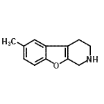 CAS#: 787536-23-6， 6-Methyl-1,2,3,4-tetrahydro[1]benzofuro[2,3-c]pyridine