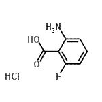 CAS 登录号：78755-93-8， 2-氨基-6-氟-苯甲酸盐酸盐