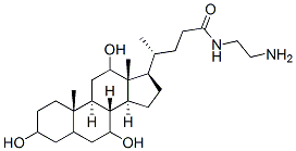 CAS#: 78793-09-6， (4R)-N-(2-Aminoethyl)-4-[(3R,5S,7R,8R,9S,10S,12S,13R,14S,17S)-3,7,12-Trihydroxy-10,13-Dimethyl-2,3,4,5,6,7,8,9,11,12,14,15,16,17-Tetradecahydro-1H-Cyclopenta[a]Phenanthren-17-Yl]Pentanamide