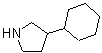 CAS#: 78813-85-1， 3-Cyclohexylpyrrolidine