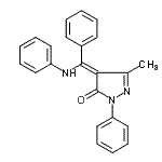 CAS#: 78872-43-2， (4Z)-4-[Anilino(phenyl)methylene]-5-methyl-2-phenyl-2,4-dihydro-3H-pyrazol-3-one