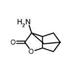 CAS#: 78879-49-9， 6-Amino-4-oxatricyclo[4.2.1.0<sup>3,7</sup>]nonan-5-one