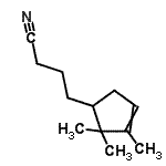 CAS#: 78904-51-5， 4-(2,2,3-Trimethyl-3-cyclopenten-1-yl)butanenitrile