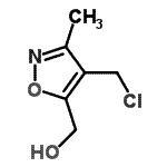 CAS 登录号：78934-72-2， [4-(氯甲基)-3-甲基-1,2-恶唑-5-基]甲醇