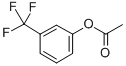structure of CAS# 78950-34-2, 3-(Trifluoromethyl)Phenyl Acetate;3-(TRIFLUOROMETHYL)PHENYL ACETATE, 98% MIN.;Phenol, 3-(Trifluoromethyl)-, 1-Acetate;3-(TRIFLUOROMETHYL)PHENYL ACETATE