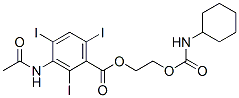 CAS#: 78969-69-4， 2-(Cyclohexylcarbamoyloxy)Ethyl 3-Acetamido-2,4,6-Triiodobenzoate