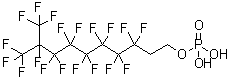 CAS#: 78974-41-1， 3,3,4,4,5,5,6,6,7,7,8,8,9,10,10,10-Hexadecafluoro-9-(Trifluoromethyl)-1-Decanol Hydrogen Phosphate