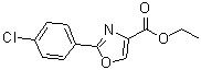CAS#: 78979-62-1， Ethyl 2-(4-chlorophenyl)-1,3-oxazole-4-carboxylate