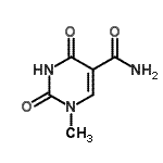 CAS#: 78999-61-8， 1-Methyl-2,4-dioxo-1,2,3,4-tetrahydro-5-pyrimidinecarboxamide