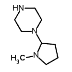 CAS#: 790193-43-0， 1-(1-Methyl-2-pyrrolidinyl)piperazine