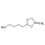 CAS#: 79033-12-8， 4-Methylene-2-pentyl-1,3-dioxolane