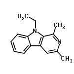 CAS#: 790605-42-4， 9-Ethyl-1,3-dimethyl-9H-beta-carboline