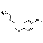 CAS#: 790617-44-6， 4-[2-(Ethylsulfanyl)ethoxy]aniline