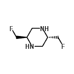 CAS#: 790625-04-6， (2R,5S)-2,5-Bis(fluoromethyl)piperazine