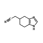 CAS#: 790650-25-8， 2-(4,5,6,7-tetrahydro-1H-benzimidazol-5-yl)acetonitrile