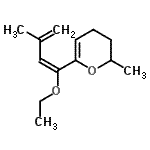 CAS#: 790662-01-0， 6-[(1E)-1-Ethoxy-3-methyl-1,3-butadien-1-yl]-2-methyl-3,4-dihydro-2H-pyran