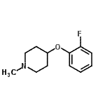 CAS#: 790667-57-1， 4-(2-Fluorophenoxy)-1-methylpiperidine