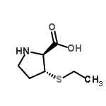 CAS#: 79068-18-1， (3R)-3-(Ethylsulfanyl)-D-proline
