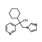 CAS#: 790691-18-8， 1-Cyclohexyl-2-(1H-imidazol-1-yl)-1-(3-pyridinyl)ethanol