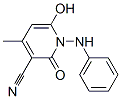 CAS#: 79084-83-6, 2-Hydroxy-4-Methyl-6-Oxo-1-(Phenylamino)Pyridine-3-Carbonitrile