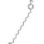 structure of CAS# 79098-13-8, 4-Hexadecylaniline;4-(n-hexadecyl)aniline;4-n-Hexadecylaniline;TL8005367