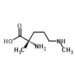 CAS#: 791008-82-7， N<sup>5</sup>,2-Dimethyl-L-ornithine