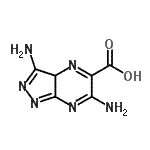 CAS#: 791022-66-7， 3,6-Diamino-3aH-pyrazolo[3,4-b]pyrazine-5-carboxylic acid
