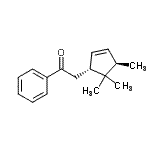 CAS#: 791104-74-0， 1-Phenyl-2-[(1R,4R)-4,5,5-trimethyl-2-cyclopenten-1-yl]ethanone