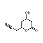 CAS#: 791115-49-6， (4-Hydroxy-6-oxotetrahydro-2H-pyran-2-yl)acetonitrile